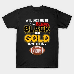 Pittsburgh football jersey limited edition win lose or tie T-Shirt